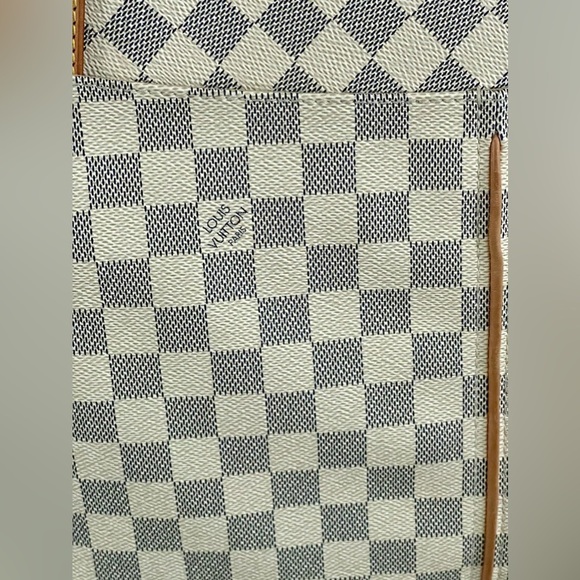 LOUIS VUITTON⭐️FIGHERI GM DAMIER AZUR⭐️STUNNING✨W/LV Box & Dustbag⭐️CA 2192 - Picture 6 of 16